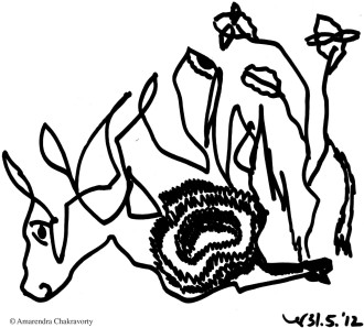 Felt Pen on Note Pad